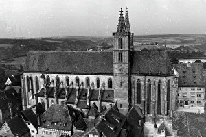 Stadtkirche Prints: Rothenburg ob der Tauber