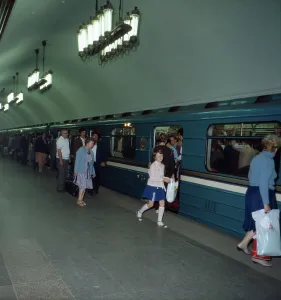 U Bahn Impressions: Russland, Moskau