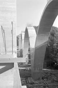 Unemployment Imprime: Stuttgart, Reichsautobahnbrückenbau