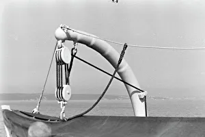 Vue de la mer depuis un navire, vers 1939.