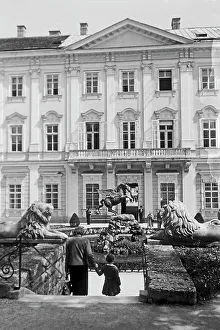 Landeshauptstadt Prints: Schloss Mirabell in Salzburg