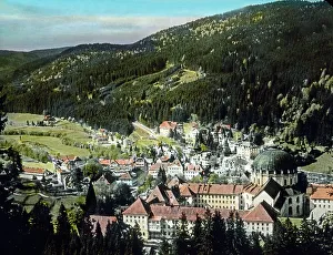 Der Luftkurort St. Blasien im südlichen Schwarzwald um 1910