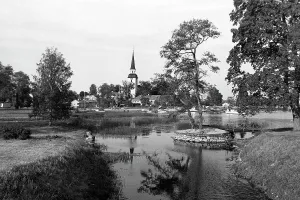 Lake Prints: Seeblick auf Mariefred