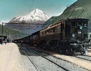 Simplon Company Drucke: Gotthard Simplon Bahn