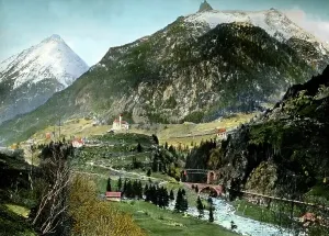 Track Drucke: Gotthard Simplon Bahn