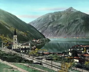 Railroad Drucke: Gotthard Simplon Bahn
