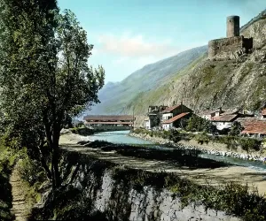Anhohe Drucke: Gotthard Simplon Bahn