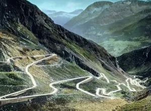 Track Drucke: Gotthard Simplon Bahn