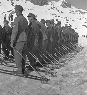Panorama Prints: Skigebiet Bayern