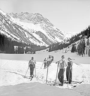 Panorama Prints: Skigebiet Bayern