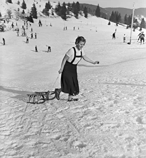 Feldberg Prints: Skigebiet am Feldberg