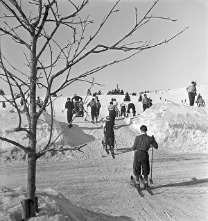 Feldberg Prints: Skigebiet am Feldberg