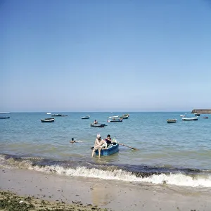 Ruderboot Prints: Spanien