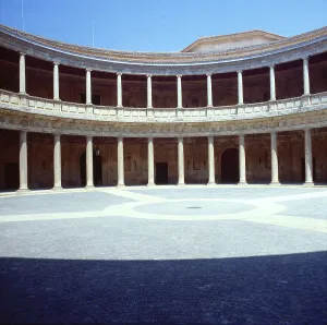 Spanien, Andalusien, Granada, Innenhof vom Palast d.V. Andalusien, Granada, Alhambra