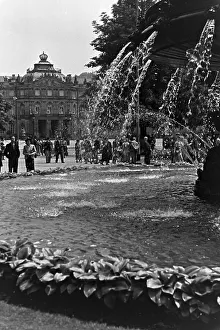 Schlossanlage Prints: Stuttgart