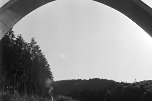 Autobahn Prints: Stuttgart, Reichsautobahnbrückenbau