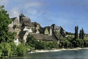Impressions de Vacation tour of Franconian cities during the 1920s near Besigheim Jakob Volk Impressions: Villes franciques