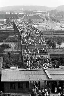 Brucke Prints: Volkswagen-Werk in Wolfsburg