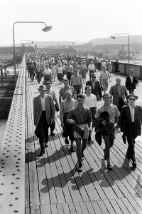 Brucke Stampe: Volkswagen-Werk in Wolfsburg