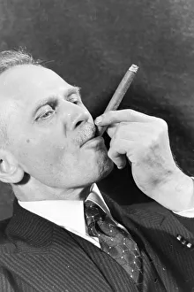 Advertising Prints: Wie man Zigarren raucht III (Reklame)